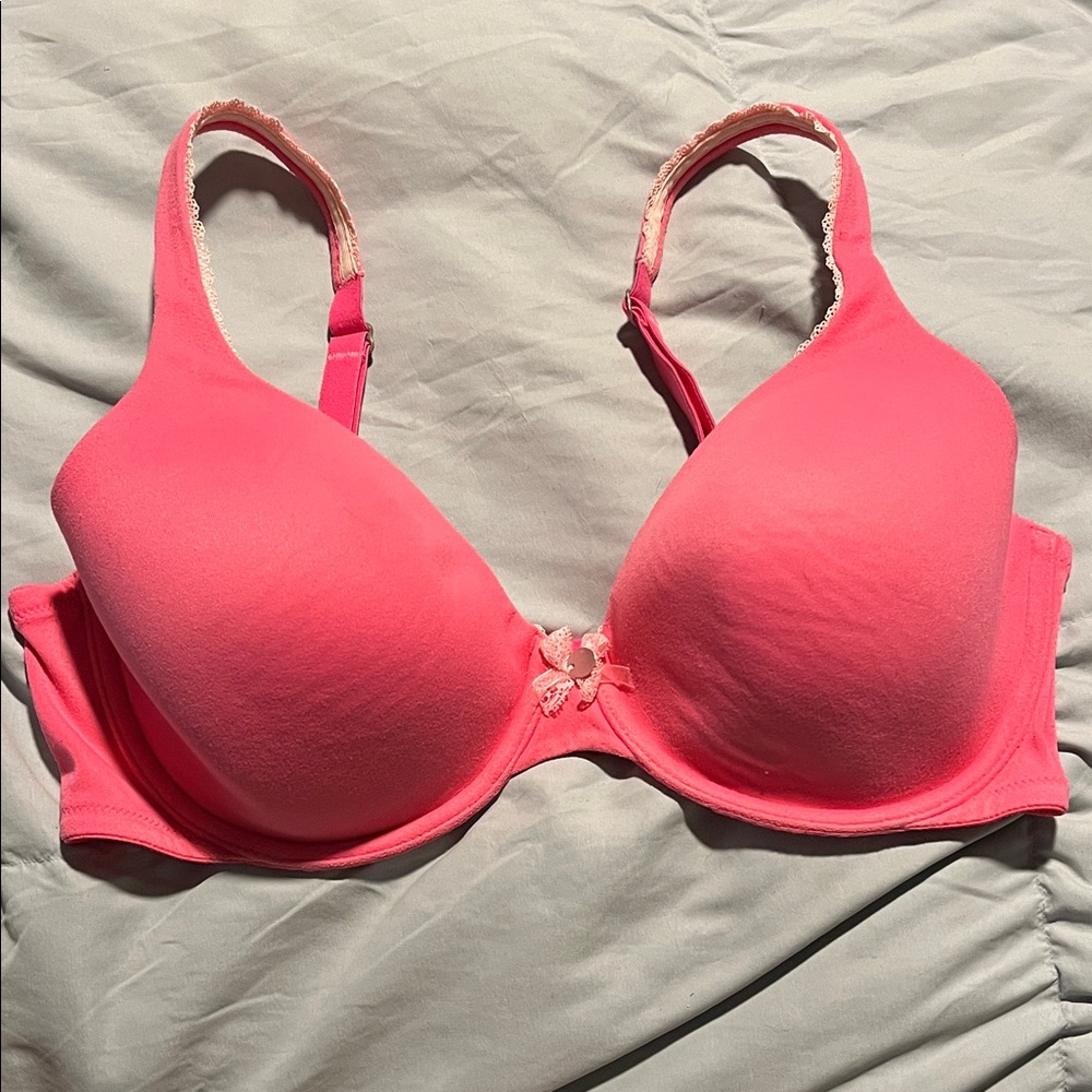 Victoria's Secret lined perfect coverage Pink Bra